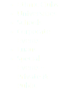 Ethnic Clubs Universities Schools Corporate Events Luaus Special Events - Private & Public